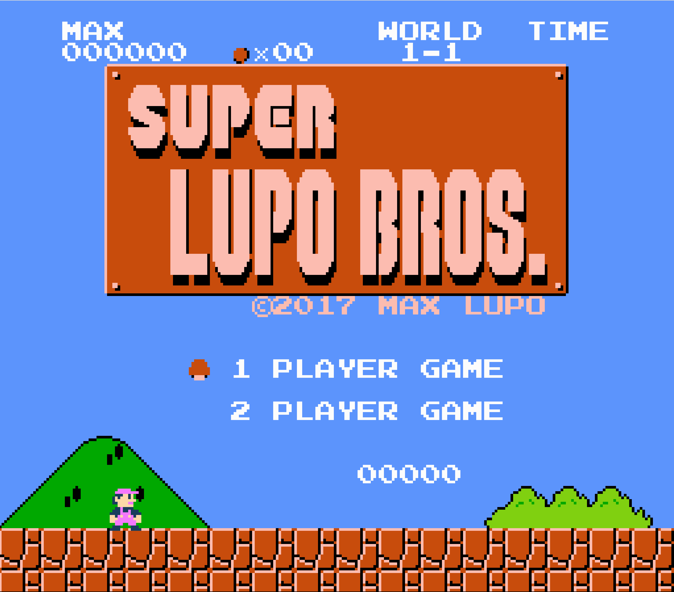 Modding NES Games for Fun and Art. Part 1: Super Lupo Bros.